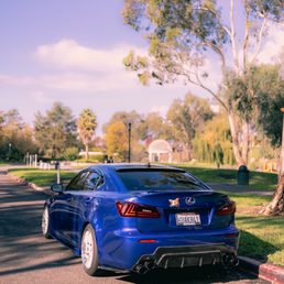 Paint matched trunk lip, rear bumper, AND clear coated the carbon fiber diffuser for FREE!