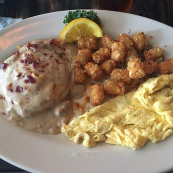 Bay Local Eatery - Big Al breakfast with Parmesan tots - New American Near Me - Virginia Beach, Virginia