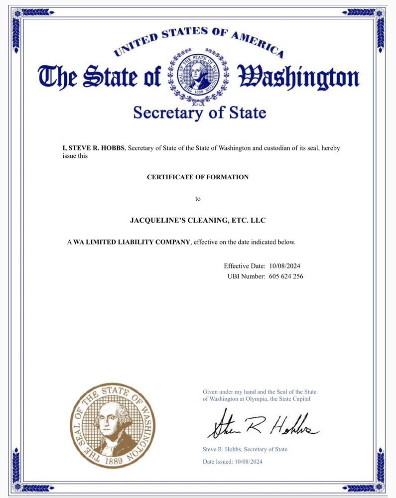 JACQUELINE’S CLEANING Updated October 2024 14 Photos Omak