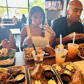 Cris and John - 8/3/23 - Sweet Chili Wings, Cafe Churros, and Drinks - Vietnamese Near Me - Dallas, Texas