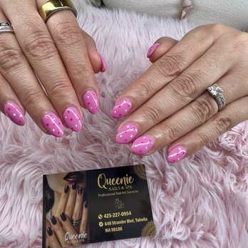 Queenie Nail & Spa - My valentine nails! - Nail Salons Near Me - Seattle, Washington Queenie Nail & Spa - My valentine nails! - Nail Salons Near Me - Seattle, Washington