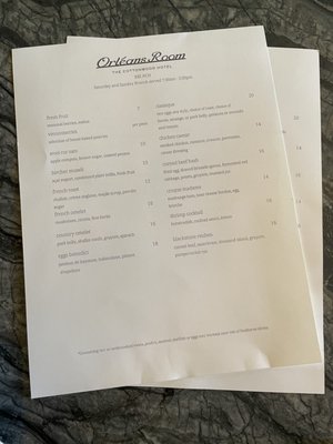 Menu photo 8 Orleans Room Omaha, NE Menu photo 8 Orleans Room Omaha, NE