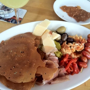 Morgans Restaurant - Morgans mid-eastern antipasti plate - New American Near Me - Miami, Florida