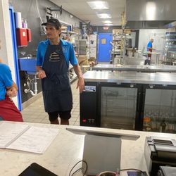 Stopped in to try the fantastic Trulli pizza The place is spotless!
