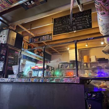 Pie Hole Pizza - Counter, Coke fountain drinks, and menu above. - Pizza Near Me - Boise, Idaho Pie Hole Pizza - Counter, Coke fountain drinks, and menu above. - Pizza Near Me - Boise, Idaho