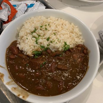 1929 Po-Boy Kitchen - Red Beans & Rice w/tasso - Cajun/Creole Near Me - Houston, Texas