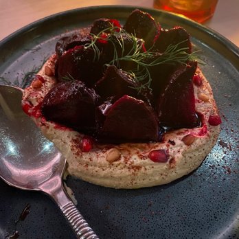 LÝRA - Hummus & Charred Beets - Greek Near Me - Chicago, Illinois LÝRA - Hummus & Charred Beets - Greek Near Me - Chicago, Illinois