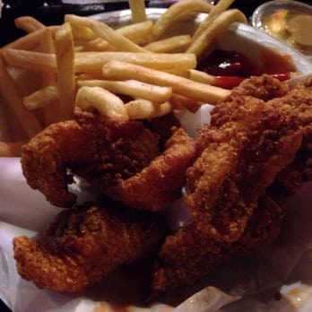 Gram's Mission BBQ - Catfish nuggets and fries. - Soul Food Near Me - Riverside, California