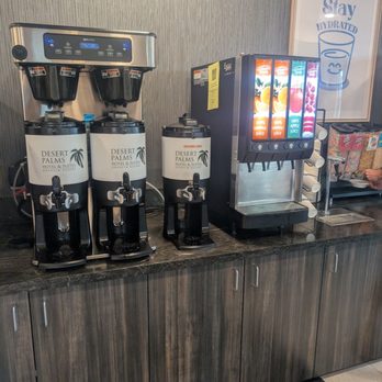 Desert Palms Hotel and Suites - Coffee and juice - Hotels Near Me - Anaheim, California