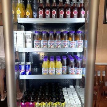 Root & Press - Drink fridge - Cafes Near Me - Worcester, Massachusetts