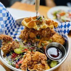 Kitchen Story - Fried chicken waffle