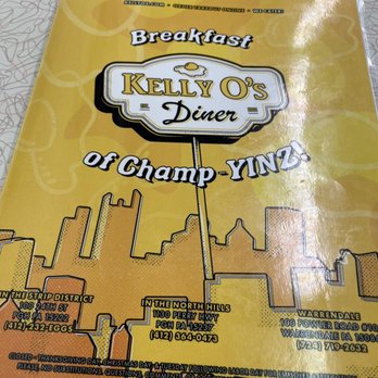 Kelly O's Diner - the menu for the restaurant - Diners Near Me - Pittsburgh, Pennsylvania Kelly O's Diner - the menu for the restaurant - Diners Near Me - Pittsburgh, Pennsylvania