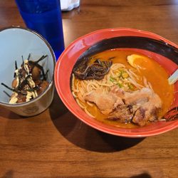 Eimi Sushi & Ramen - Takoyaki and Spicy Miso Ramen