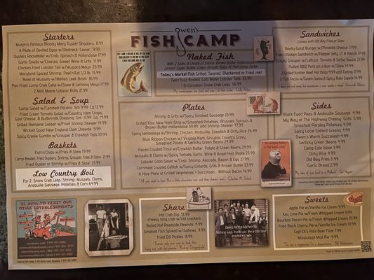 Menu photo 6 Owens Fish Camp Sarasota, FL Menu photo 6 Owens Fish Camp Sarasota, FL