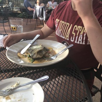 Jordan Street Cafe - Trout with mushroom ravioli - New American Near Me - Brevard, North Carolina