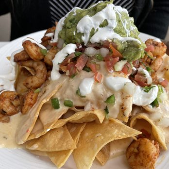 Chandler's Oceanfront Dining - Shrimp Nachos - New American Near Me - Carlsbad, California