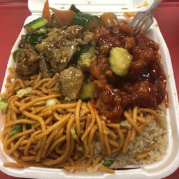 Combo B $6.59 (Orange chicken beef and broccoli chow neon and fried rice) Combo B $6.59 (Orange chicken beef and broccoli chow neon and fried rice)