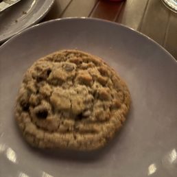 Dark chocolate and ricotta cookie