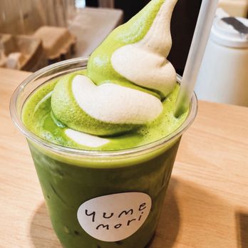 Yume Mori Matcha - Matcha swirl float - Coffee & Tea Near Me - Berkeley, California Yume Mori Matcha - Matcha swirl float - Coffee & Tea Near Me - Berkeley, California
