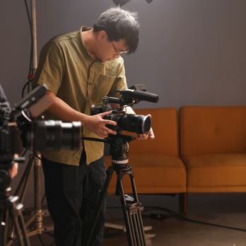 InLight Films - Final adjustments before we started filming the new podcast episode - Videographers Near Me InLight Films - Final adjustments before we started filming the new podcast episode - Videographers Near Me