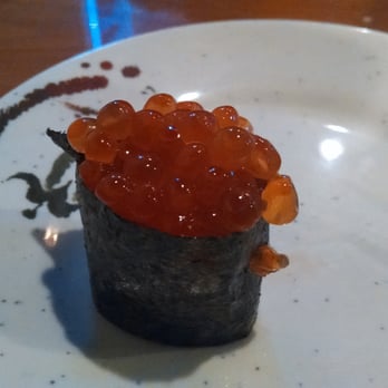 Amagi Sushi - salmon eggs. really strong if your not a fan of saltyness - Sushi Bars Near Me - Riverside, California