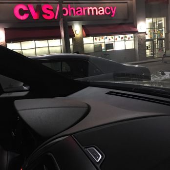 CVS Pharmacy - Inside car view, it's freezing outside - Drugstores Near Me - Wayne, Michigan