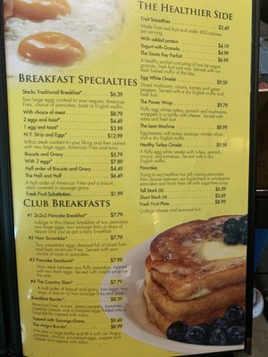 Menu photo 5 Stacks Pancake House Elkhart, IN