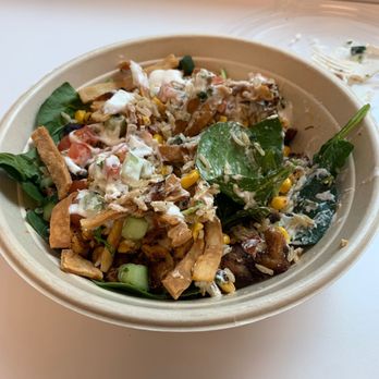 CAVA - Greens and Grains Bowl with Chicken 10/10 delish - Salad Near Me - New York, New York CAVA - Greens and Grains Bowl with Chicken 10/10 delish - Salad Near Me - New York, New York