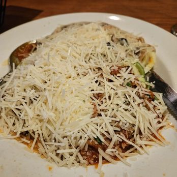 Cucina Tagliani - Zoodle bowl with marinara, Alfredo, mushrooms, ricotta, and roasted onion. - Italian Near Me - Glendale, Arizona Cucina Tagliani - Zoodle bowl with marinara, Alfredo, mushrooms, ricotta, and roasted onion. - Italian Near Me - Glendale, Arizona