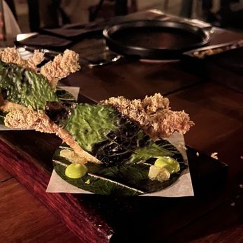 ARCA - Soft shell crab Taco Bell - Cocktail Bars Near Me - Tulum, ROO