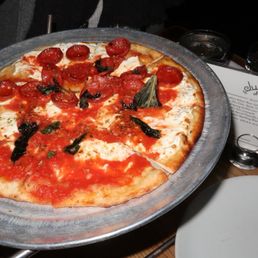 Small half with Pepperoni and the other half just sauce and cheese