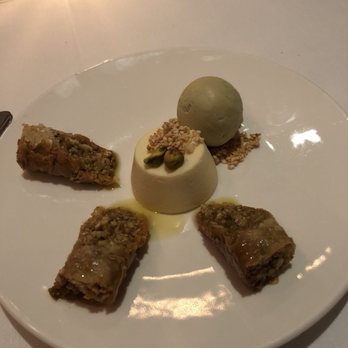 Nerai - Baklava - last time I had this it was three rolls, now it's one roll cut into three pieces?! Cost cutting? - Greek Near Me - New York, New York Nerai - Baklava - last time I had this it was three rolls, now it's one roll cut into three pieces?! Cost cutting? - Greek Near Me - New York, New York