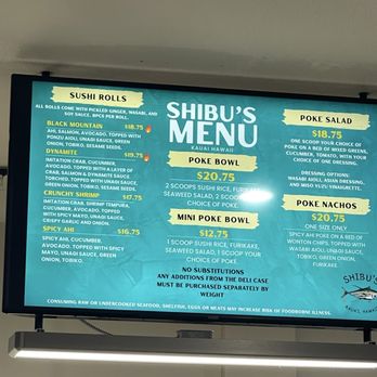 Shibu’s - Poke Near Me - Lihue, Hawaii Shibu’s - Poke Near Me - Lihue, Hawaii
