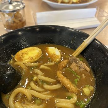 CoCo Ichibanya - Curry Udon with fries squid - Japanese Curry Near Me - Frisco, Texas