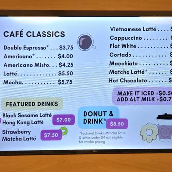 Isabella's - Menu (Mar 2025) - Donuts Near Me - Toronto, Ontario Isabella's - Menu (Mar 2025) - Donuts Near Me - Toronto, Ontario