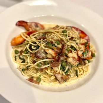 Atlantic Fish - Lobster Carbonara - Seafood Near Me - Boston, Massachusetts