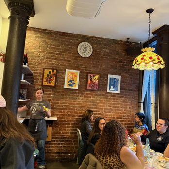 Golden Diner - exposed brick wall - Diners Near Me - New York, New York Golden Diner - exposed brick wall - Diners Near Me - New York, New York