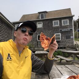 Pizza by the slice for lunch! Pizza by the slice for lunch!