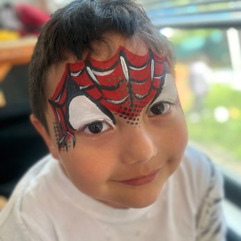 Fiesta Face Paint - Spider-Man Face Painting - face painter watsonville - Face Painting Near Me Fiesta Face Paint - Spider-Man Face Painting - face painter watsonville - Face Painting Near Me