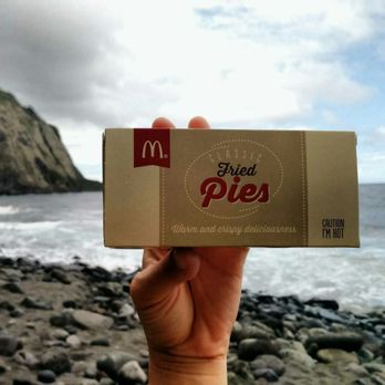 McDonald's - Taro pie that I brought as a hiking snack. Magnificent nature photo by me showcasing the packaging. (You're welcome, McDonald's). - Fast Food Near Me - Kamuela, Hawaii McDonald's - Taro pie that I brought as a hiking snack. Magnificent nature photo by me showcasing the packaging. (You're welcome, McDonald's). - Fast Food Near Me - Kamuela, Hawaii