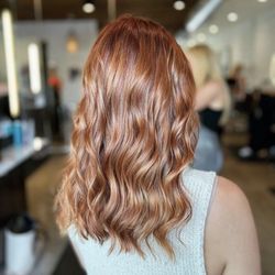 Stem Hair and Body Salon - Copper kissed.