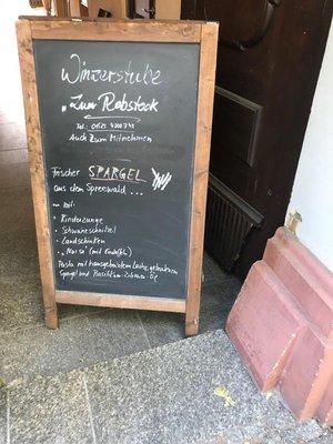 Menu photo 2 Winzerstube Zum Rebstock Dresden, SN