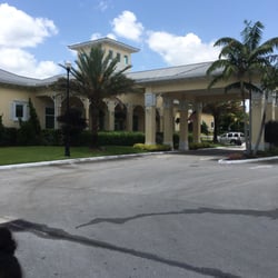 Oasis Club House - Left view of front entrance