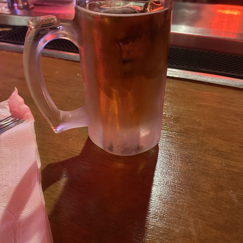 Logan's Roadhouse - Yuengling beer in a chilled mug. Small glass. - Steakhouses Near Me - N Myrtle Beach, South Carolina
