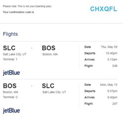JetBlue - Canceled my trip