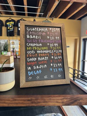 Menu photo 1 Dark Horse Coffee Roasters Chula Vista, CA