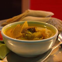 Ahadu Ethiopian Restaurant - Kikel ( A traditional bone marrow & beef soup)