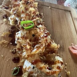 Otoro Rooftop Lounge - Crispy Teriyaki Chicken Sushi