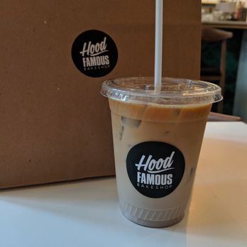 Hood Famous - Ube latte with oat milk - Cafes Near Me - Seattle, Washington Hood Famous - Ube latte with oat milk - Cafes Near Me - Seattle, Washington