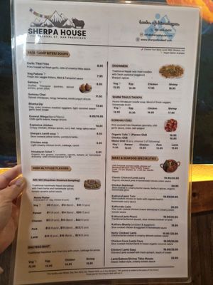 Menu photo 2 Sherpa House San Francisco, CA Menu photo 2 Sherpa House San Francisco, CA